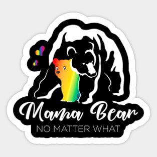 Equal Mom LGBT Mama Bear Gay Pride Sticker